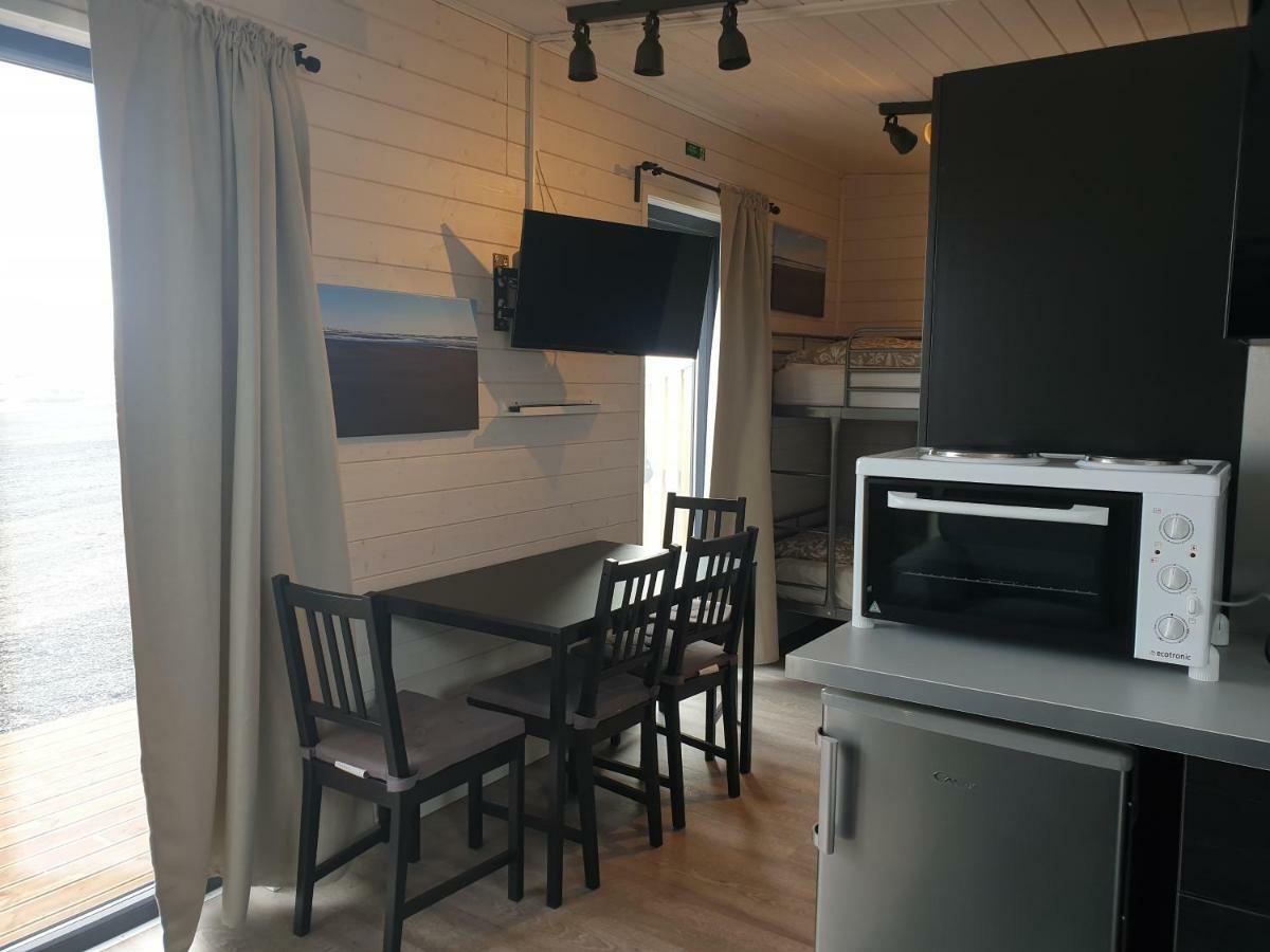 Black Beach Cottage Small Olfus Bagian luar foto